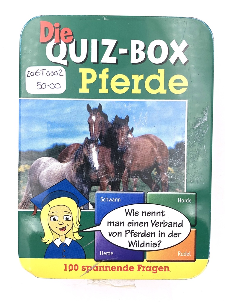 Die Quiz Box Pferde