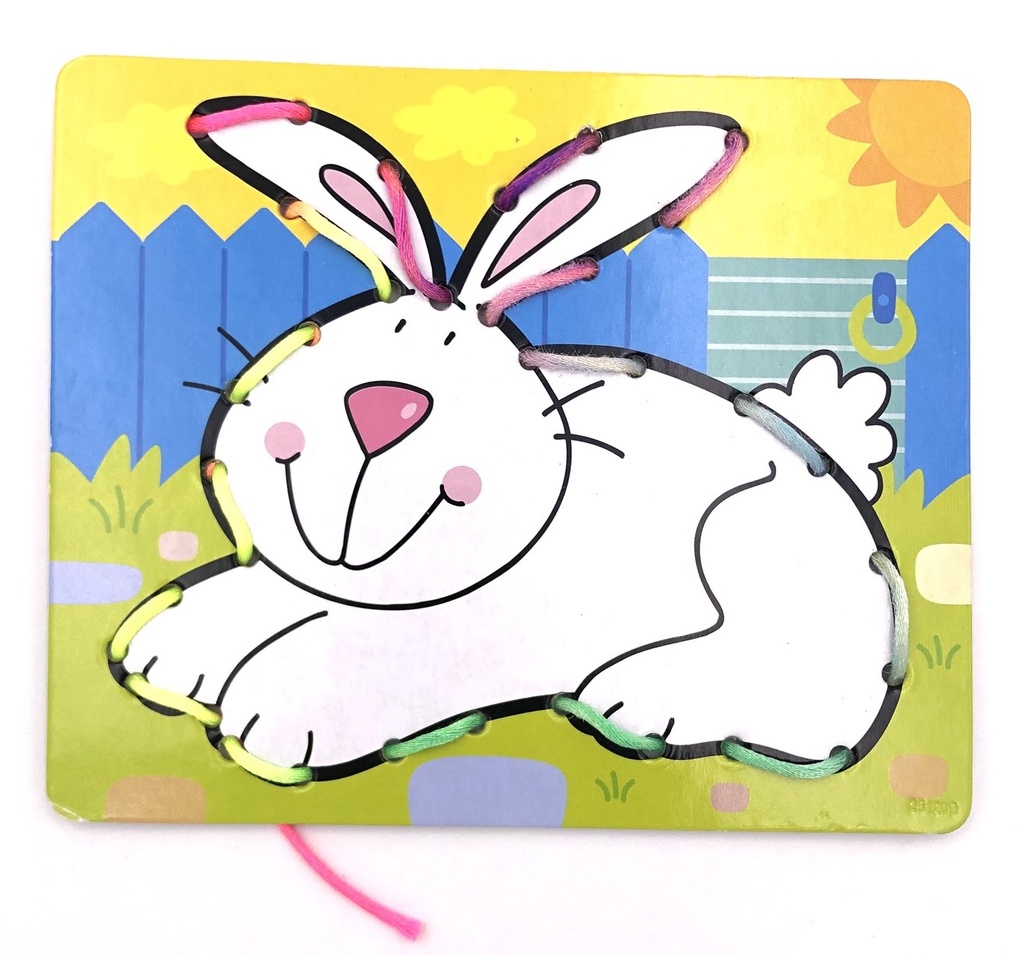 Bunny stitching card