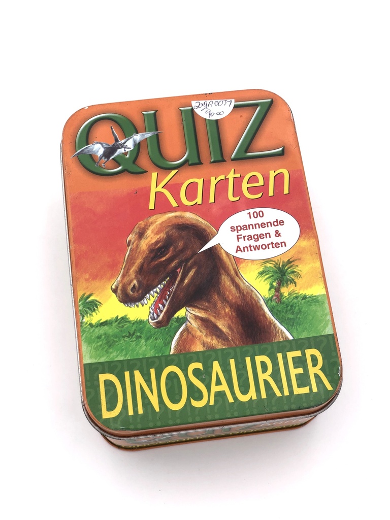 Quiz Karten Dinosaurier