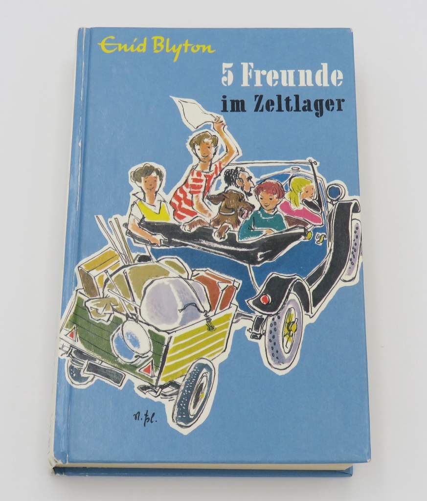 Fünf Freunde im Zeltlager - Enid Blyton